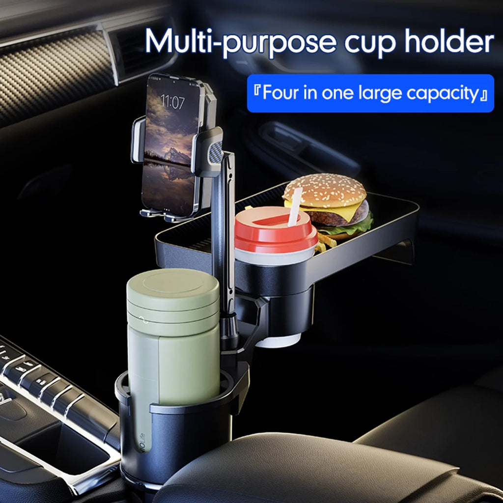 S, Expander Back Phone Tray, Adjustable Convenient Cup dimension Seat Organizer, Holder, for Mobile Base, Front Holder, Multifunctional Travel 360° Auto Car Car Rotation OWSOO with