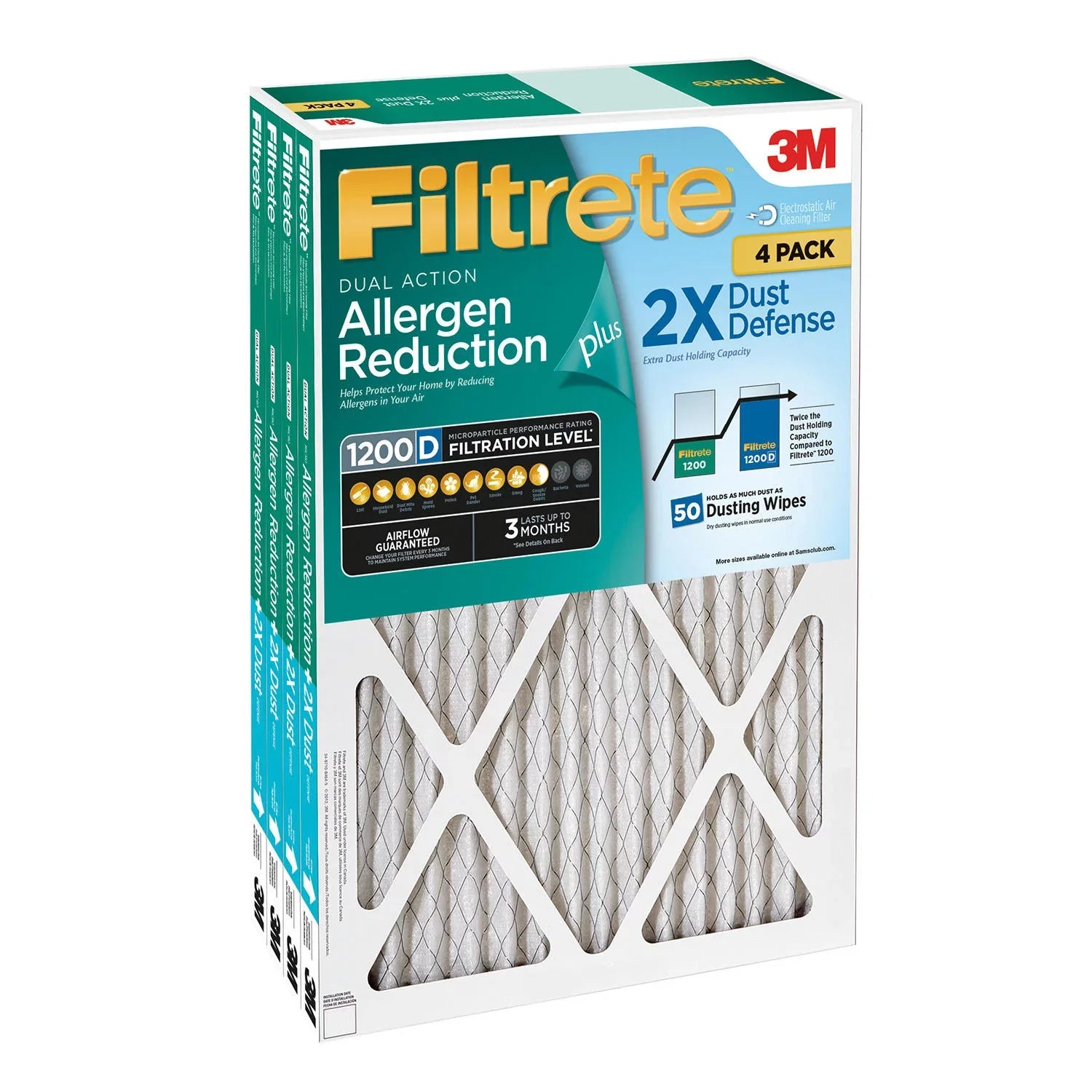 25 x in Reduction 1 Filtrete(TM) in Filter, in 25 Dust Allergen Plus x