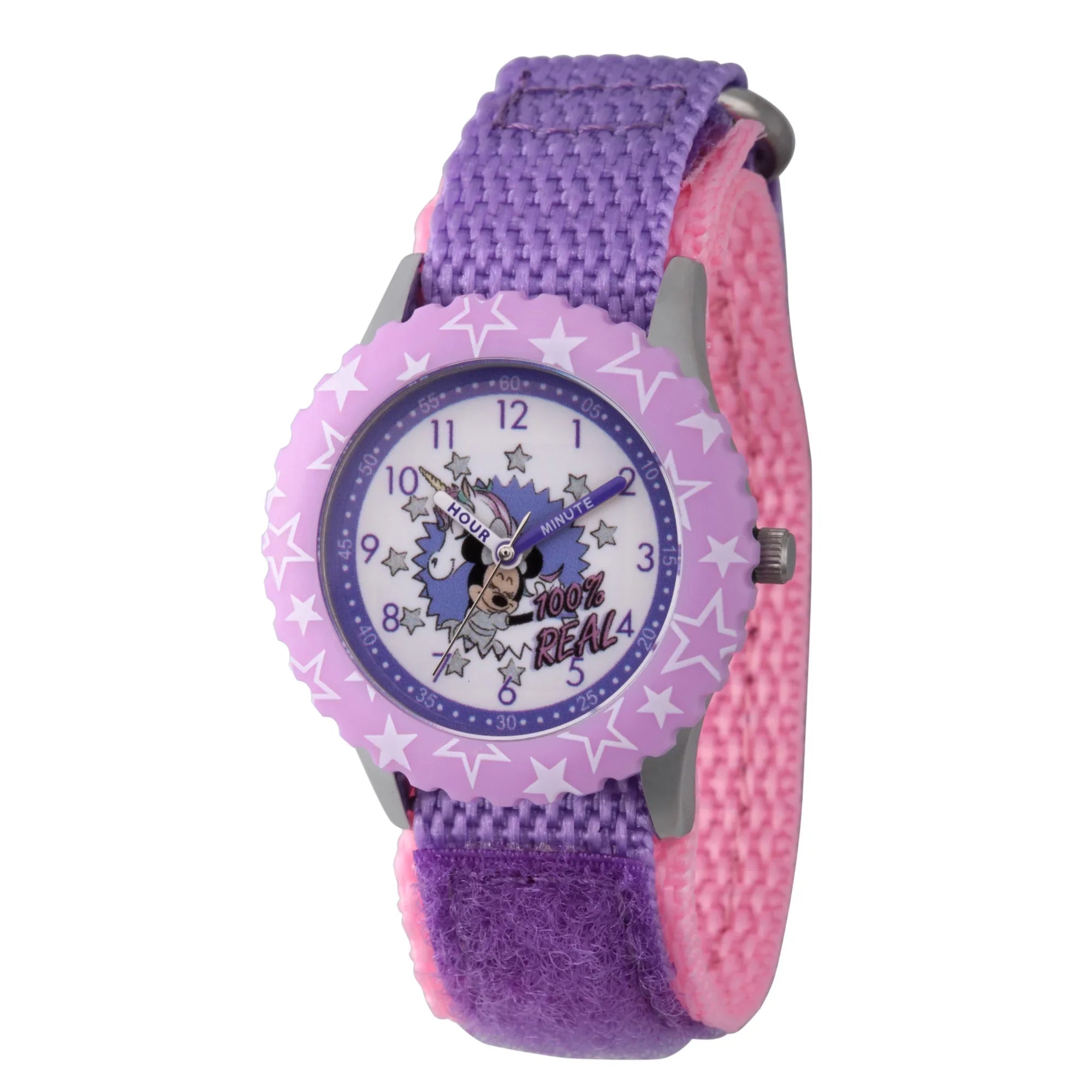 Mouse Steel Disney Stainless Watch,1-Pack Minnie Girls'