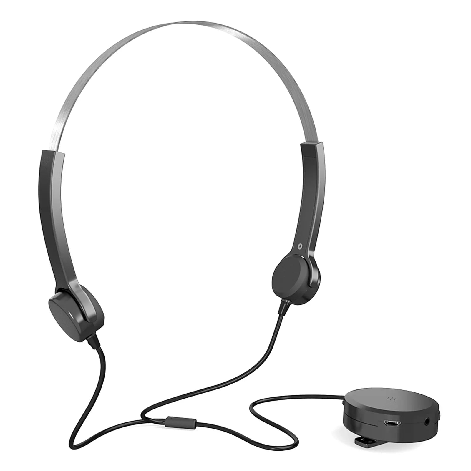 Headphones Black Bone IN Conduction Headsets Wired Pick-up Sound AUX