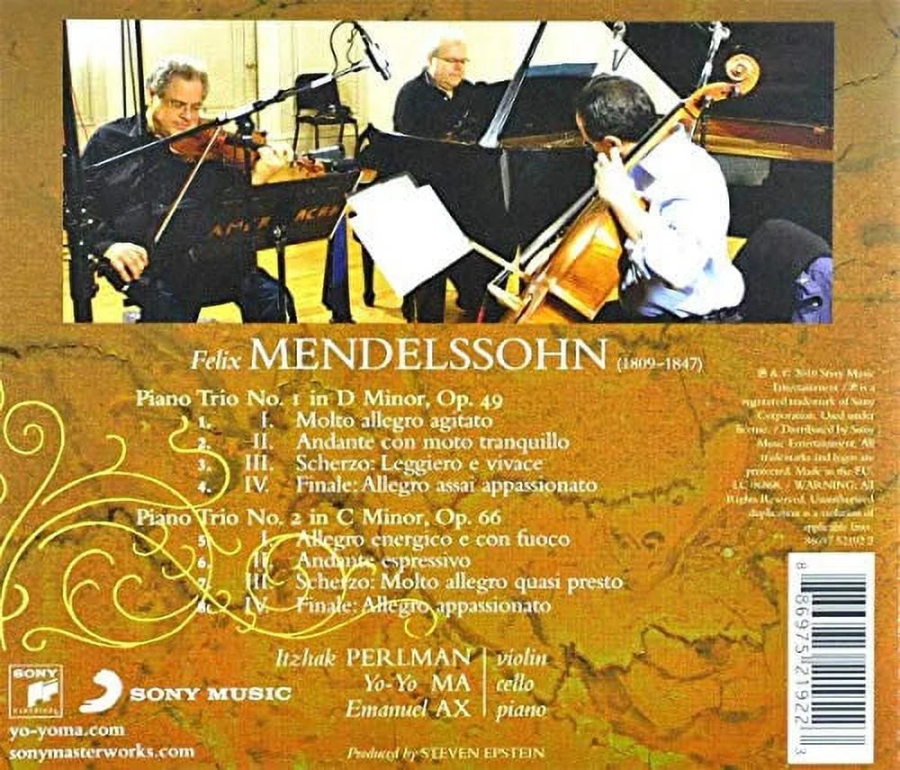 Op 66 Mendelssohn: Piano 49 Op Trios