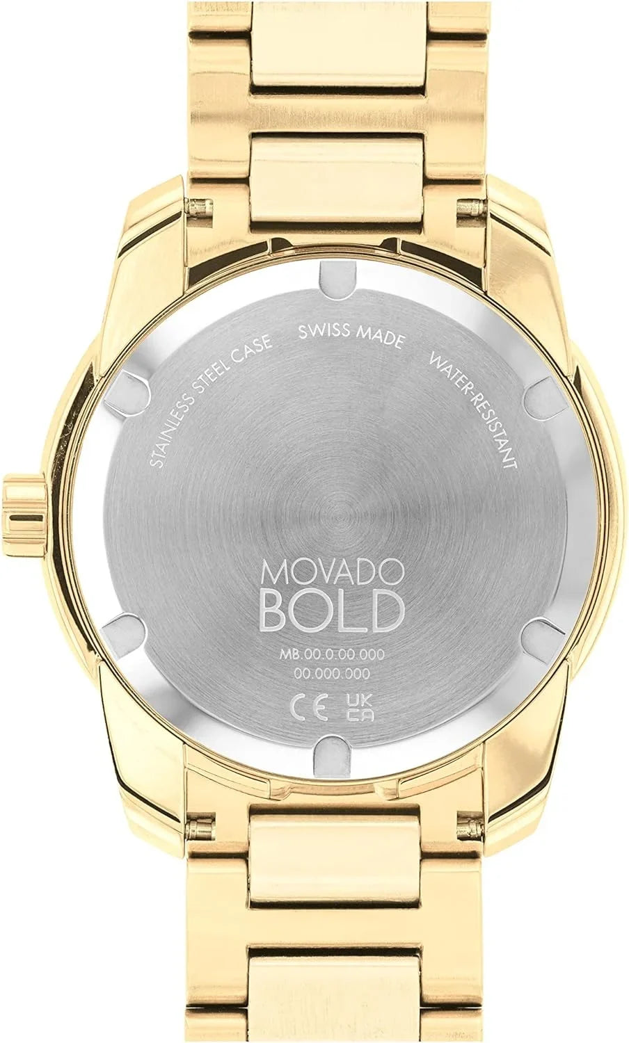 Movado Bold Quartz Men's 3600861 Dial Watch Gold Verso