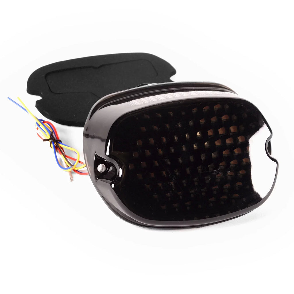 Profile Light Ultra Tail Brake Electra Most FLHTCU Classic Fits LED 6-1/4" 1999, Round Krator Running Turn Low Davidson Compatible with Smoke Light Signals Glide Light - Harley 2007-2014 Headlights