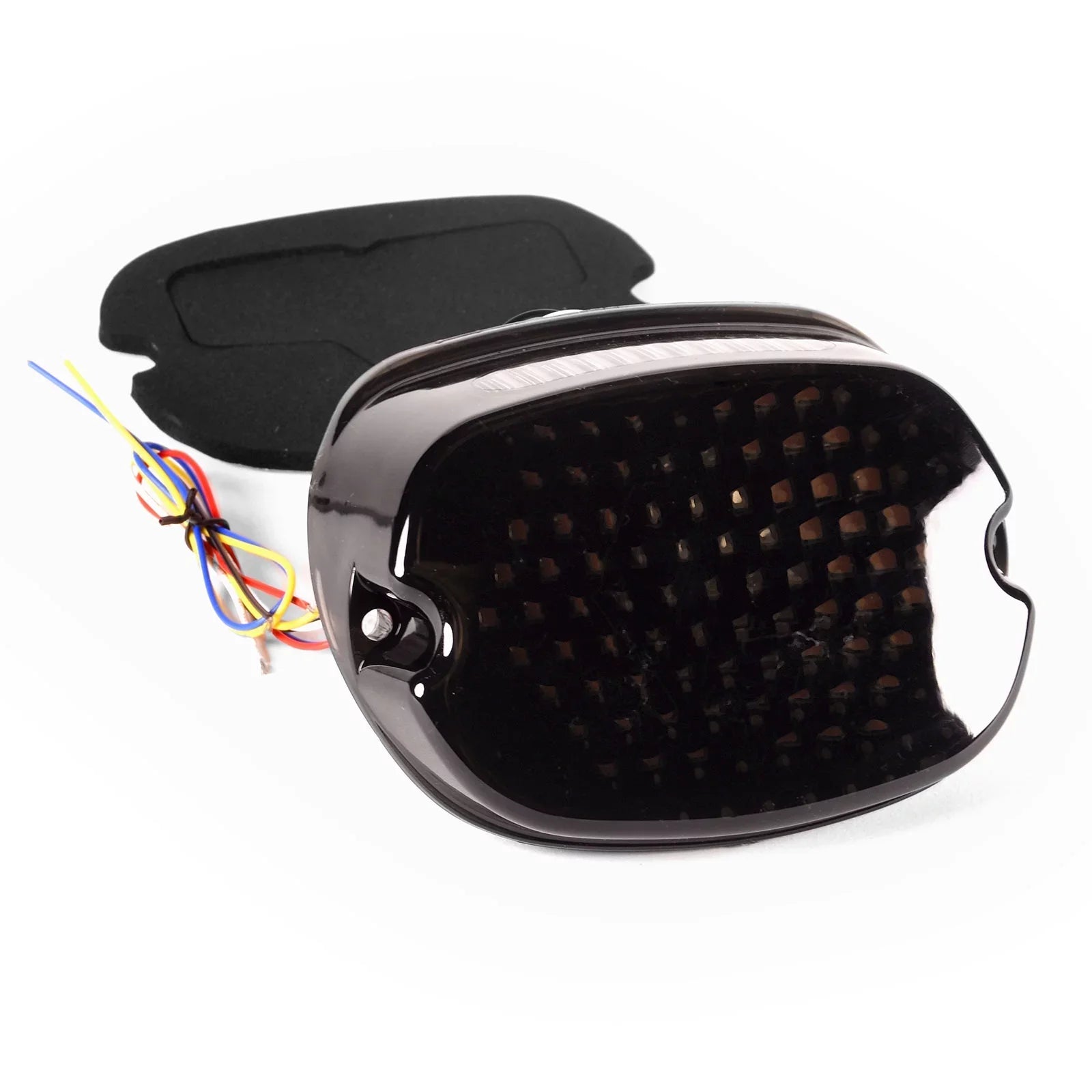 Profile Light Ultra Tail Brake Electra Most FLHTCU Classic Fits LED 6-1/4" 1999, Round Krator Running Turn Low Davidson Compatible with Smoke Light Signals Glide Light - Harley 2007-2014 Headlights