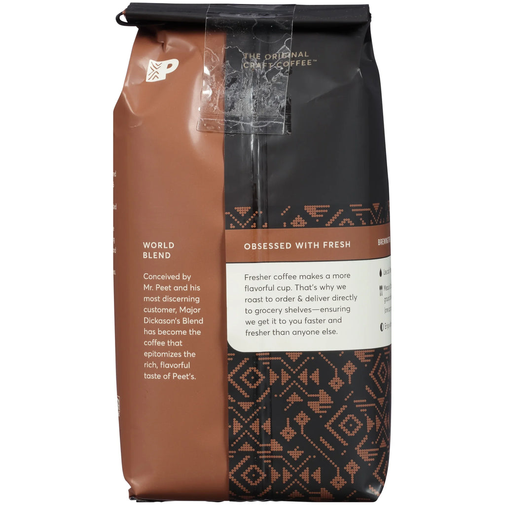 Dickason's Ground Major 12 Peet's Dark Coffee, Roast Blend oz. Coffee
