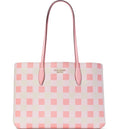 Gingham Kate Large Day Tote, York Spade New Grapefruit Soda All