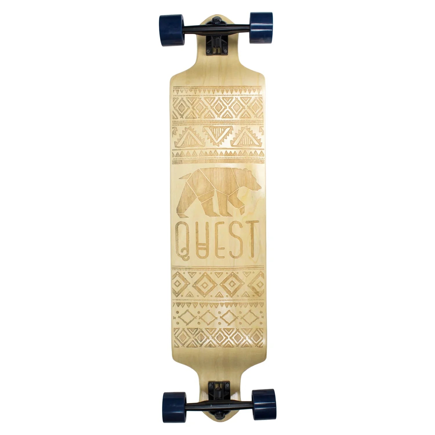 Drop Native California Etched 41" Longboard Board Quest Down