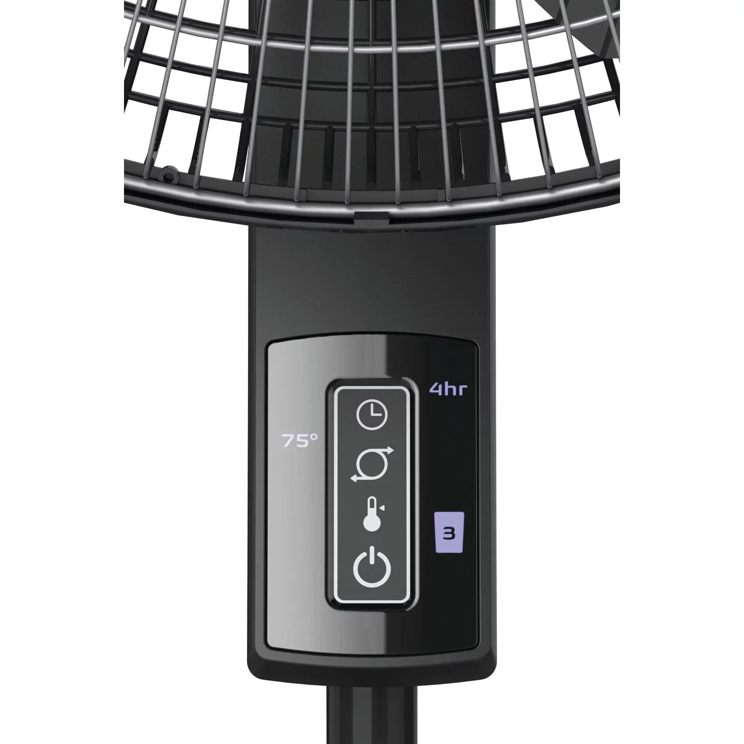 Pedestal Black with Elite Thermostat, Control Adjustable Fan Lasko Remote Blade and Quiet Collection