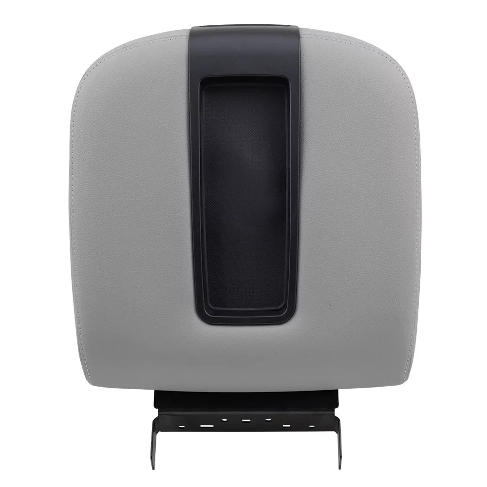 with Pickup Center Escalade Sierra Lid Silverado Replacement Armrest with Cover Gray Truck Center Console Tahoe Full 2007-2013 Brock Compatible Console