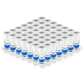 50 Wound 1 Micron Cartridge 2.5x10" Sediment Standard Filter String Pack liquid