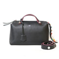 Black (Fair) Leather Bag FENDI Women's Pre-Owned Shoulder By Way The