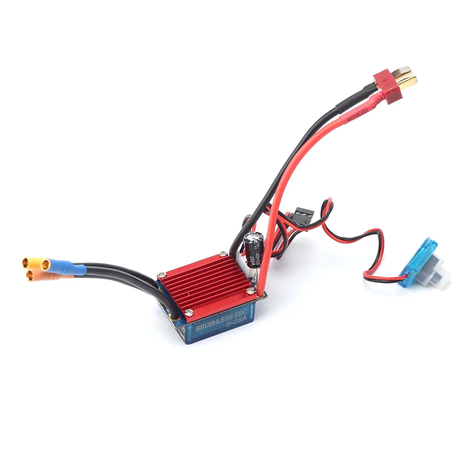 Meterk Truck with 7200KV Brushless 1/16 Motor ESC（Electric 4P Brushless Car RC Controller）for 25A Speed Sensorless 1/18 2430