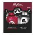 Nail Gel Hansen Bordeaux Sally Duo Polish, Miracle Glow Pack