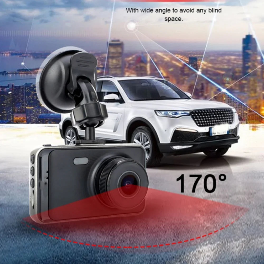 3 rear recorder video recorder DVR view dual car HD Driving inch vision 1080P night recording