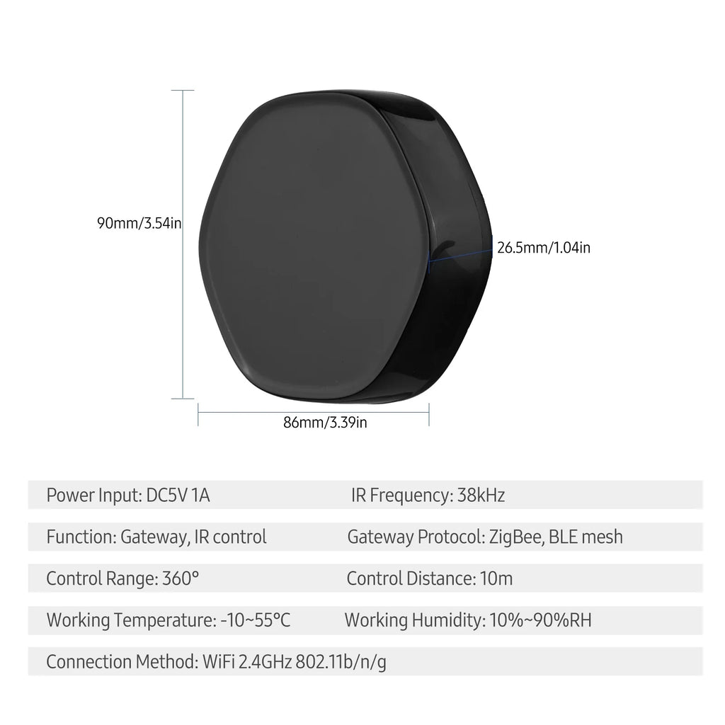 Controller Gate iOS Wireless Remote WiFi Arealer Way Mesh & IR Smart +BLE Applicable Android Multi-function