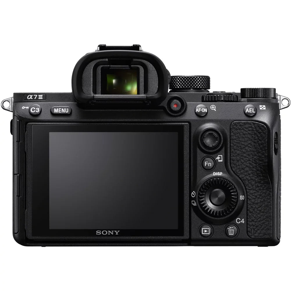 Mirrorless Flash & a7III Lens Bundle a7III Frame Full Accessory Camera Memory Interchangeable Body 24.2MP 64GB +
