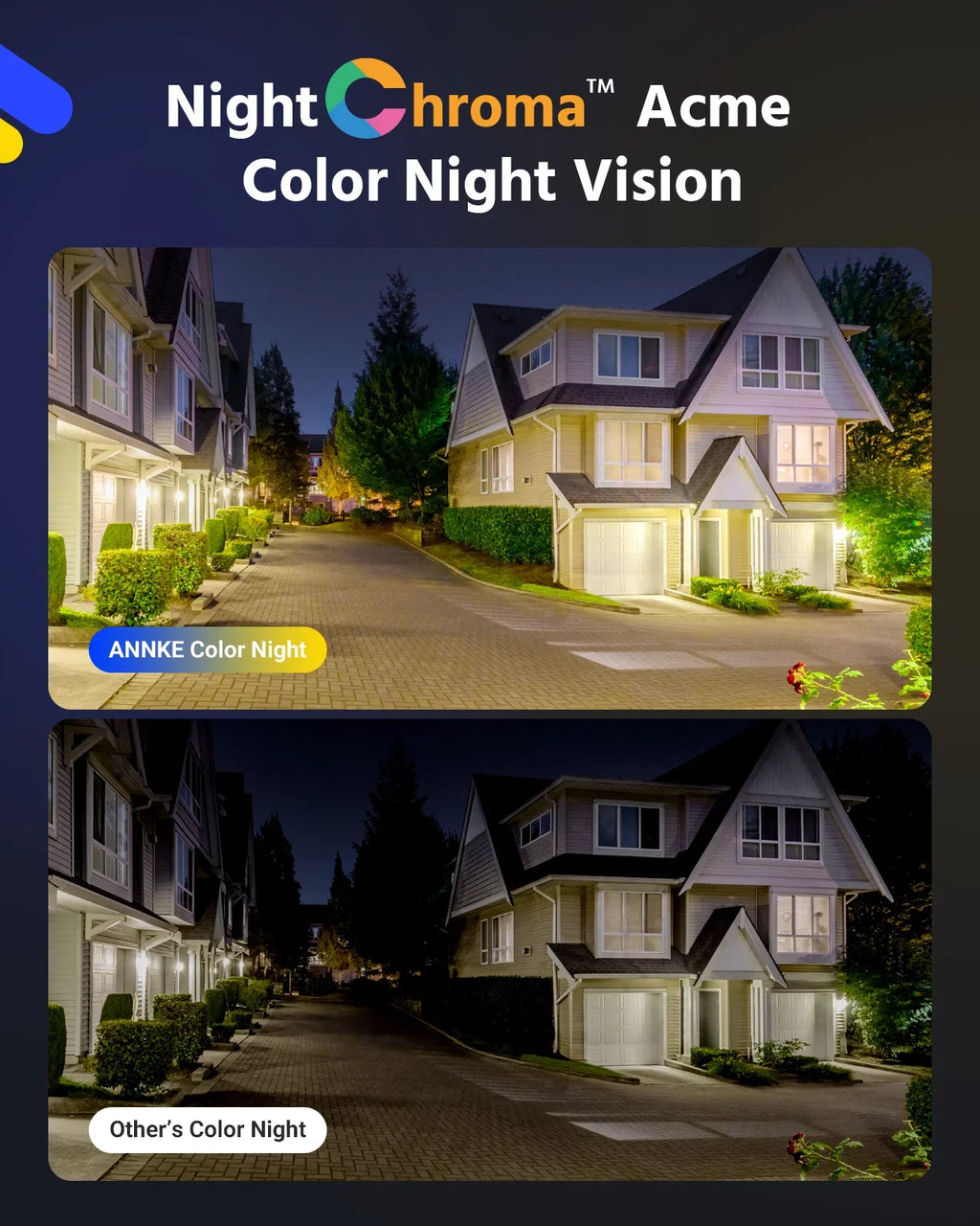 Ultra Night Human IP 4K Full Poe Vehicle Security Color Camera ANNKE True Supplement HD Light Detection with Vision