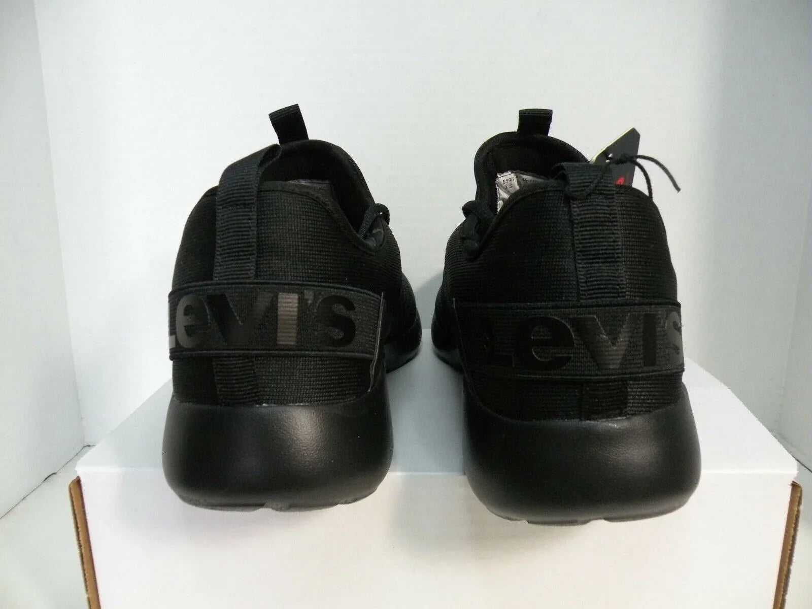 NEW BLACK dimension SPORTS LEVIS SHOES ATHLETIC LOW TRAINERS COMFORT SNEAKERS 12 MEN