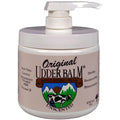 Original 16oz Udder & Pump Aloe Unscented Lanolin Cream with Jar. Balm Moisturizing