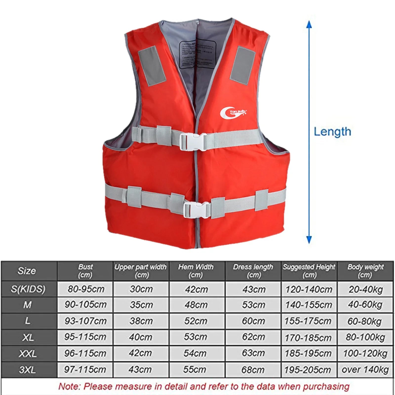 Adults Sport Jackets exterior Adults Swim Jacket Vest for liquid Life Boating YHAIOGS