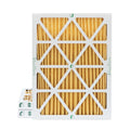 2" x dimension: Filters Glasfloss. of 15x20x2 Air Actual 19-1/2 MERV 3 x Pleated Pack 1-3/4 Inch 11 14-1/2 by