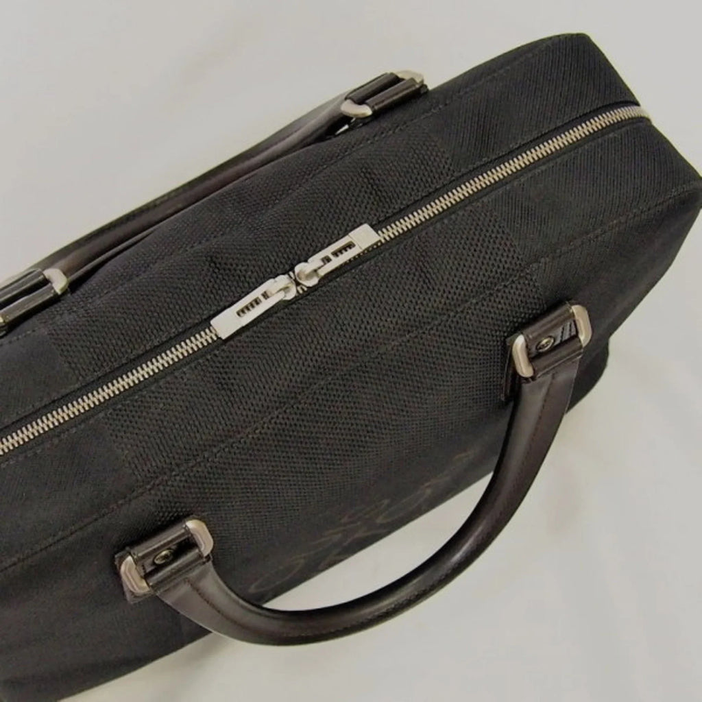 Jean Handbag M93082 LV Yak Bag (Good) Document Pre-Owned Damier