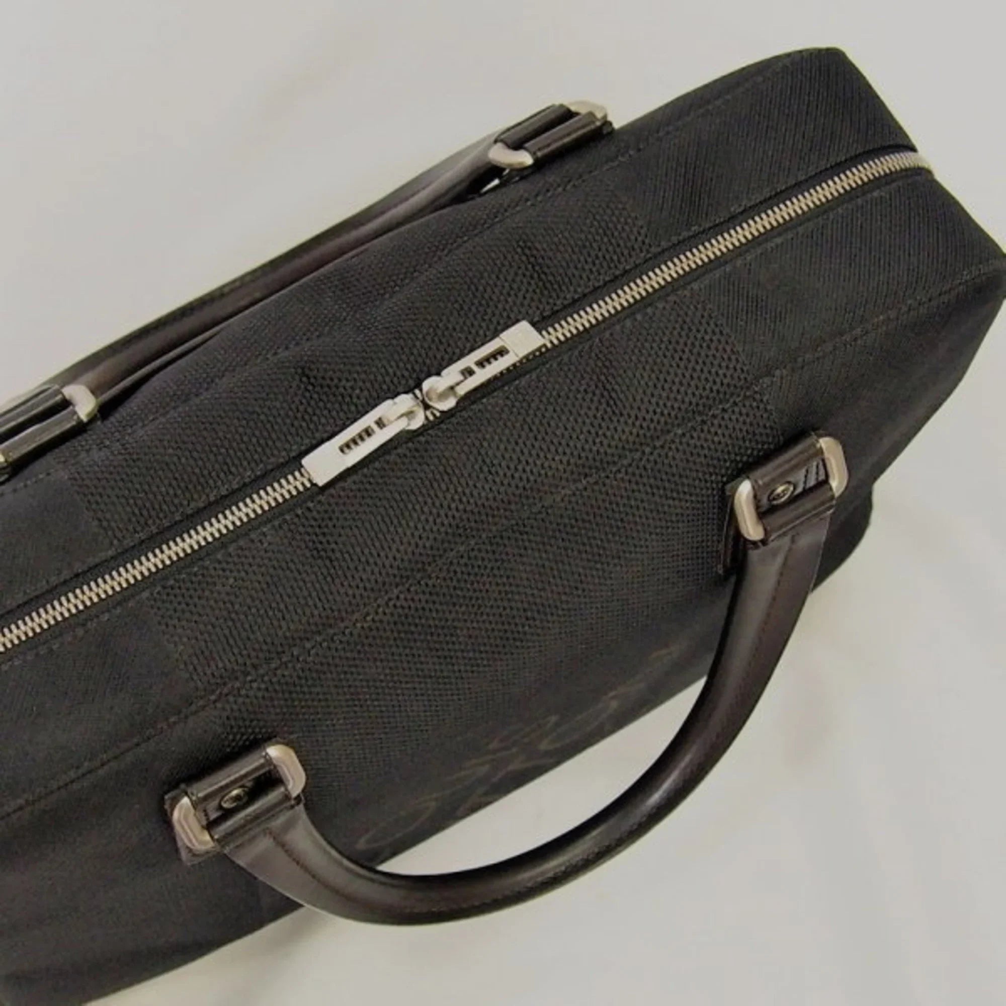 Jean Handbag M93082 LV Yak Bag (Good) Document Pre-Owned Damier