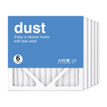 Furnace in Filters Dust AC Air HVAC Filter Pleated the 6-Pack, Filter, Air MERV 12x12x1 AIRx USA Made 8