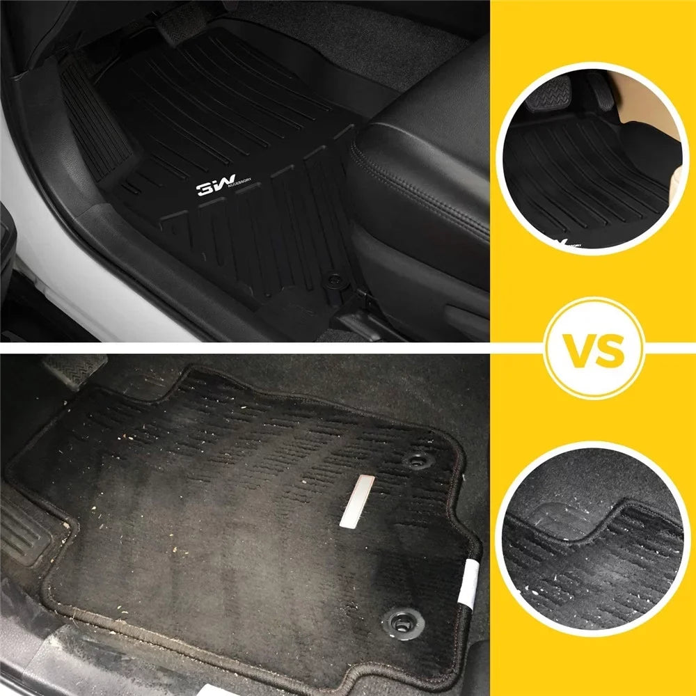 Mat Trunk Liner 3W 2021 climate JL Black for All 2018 4-Door subwoofer Unlimited for 2019 (Not Wrangler JK), Jeep Cargo JL for with 2020