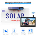 CamperVans,Trucks Rear Reverse Auto-Vox View Camera, Solar Trailer System for Camera Camera Observations Backup Monitor Highway Wireless with Digital Travel RV
