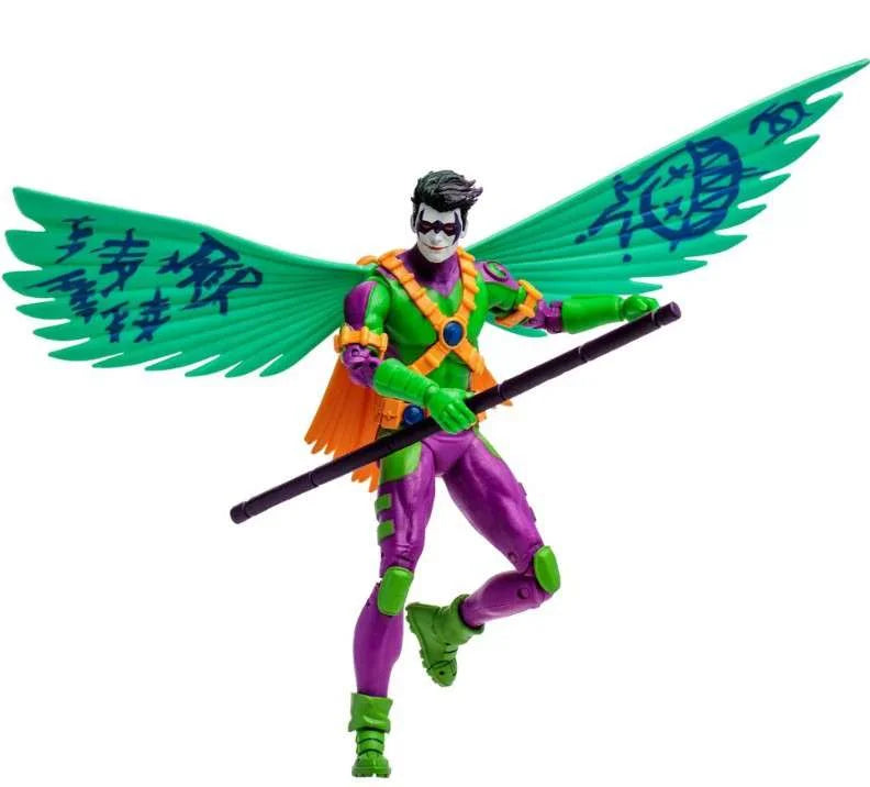 Multiverse Toys Robin Label Figure Action Jokerized Red Gold DC Mcfarlane