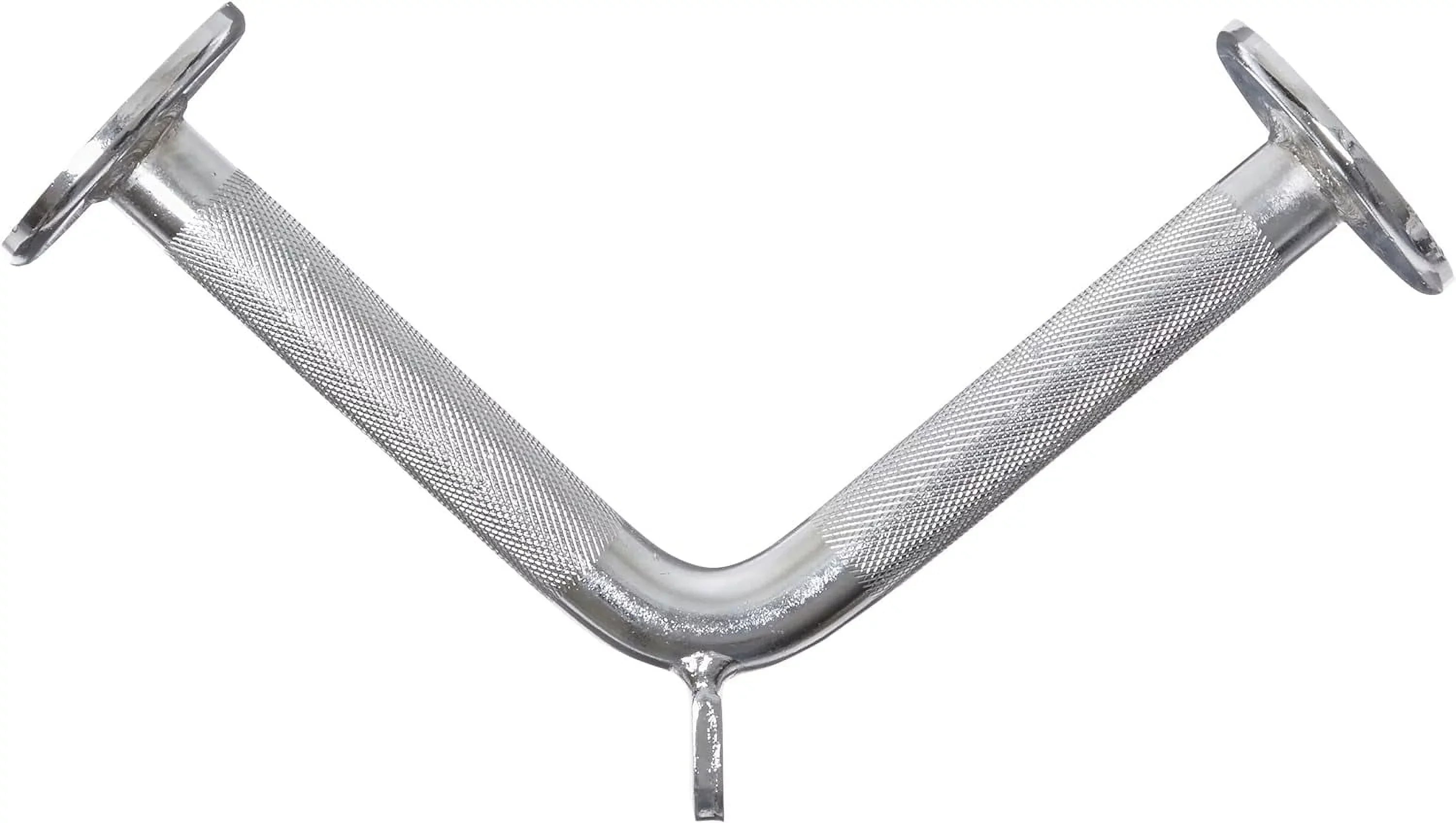 V Barbell Bar Press Shaped Attachments Down Cable