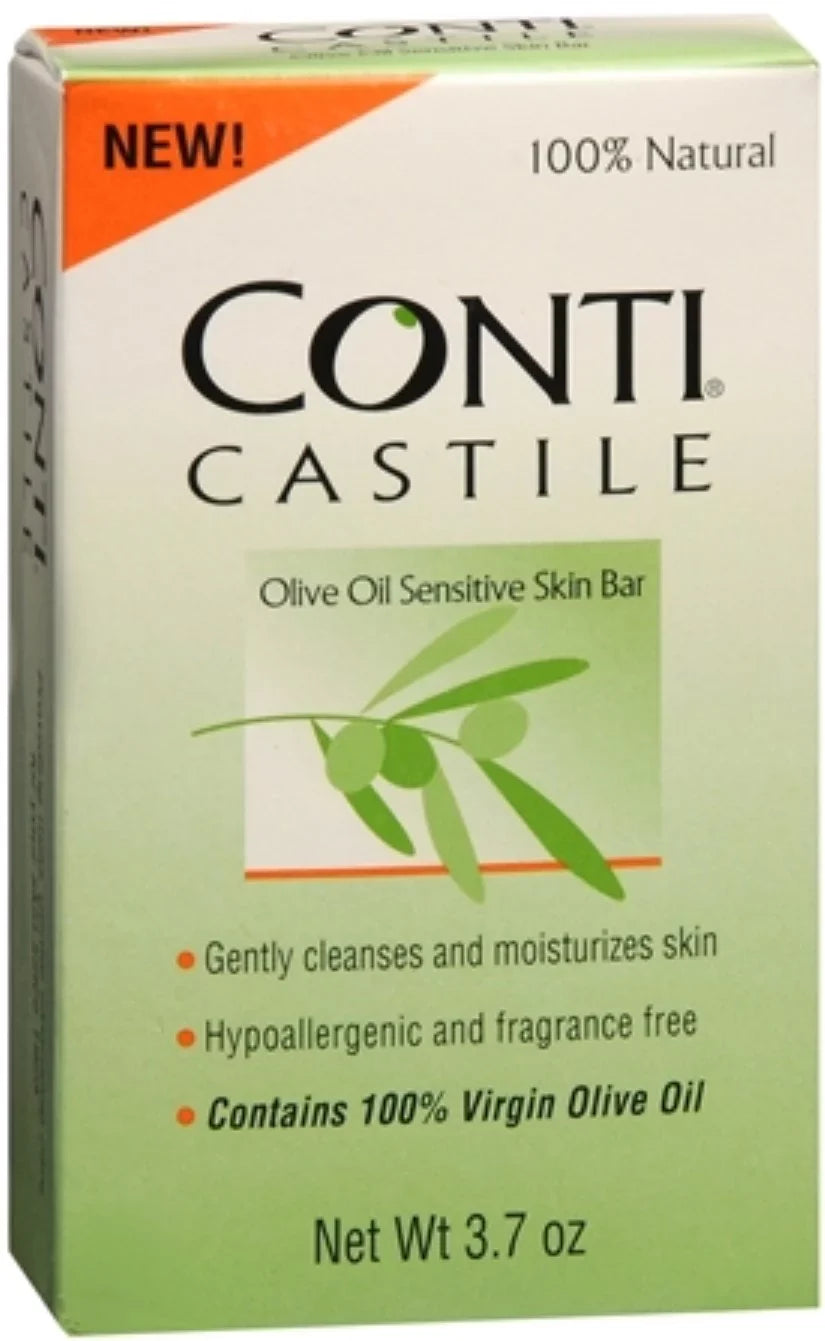 (Pack 4) Soap Olive 4 of Conti oz Oil Castile