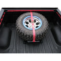 Carrier N-Fab Black | Black Bed Rapid Mounted | RealTruck | Strap Gloss Fit Bm1Tsbk Tire With Universal by Strap
