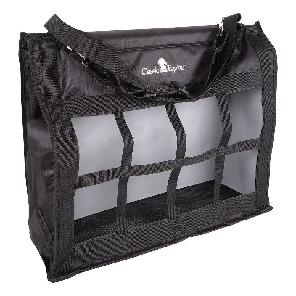 Black Hay Bag Classic Load Top Designer Equine
