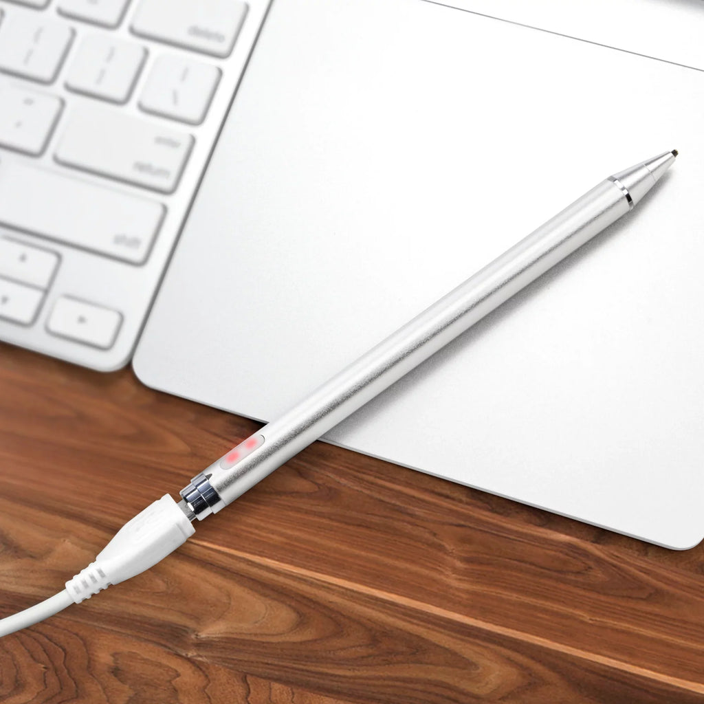 Stylus Metallic Active Electronic with Tip BoxWave Convertible Stylus] Fine Chromebook - 2-in-1 Ultra (11.6") [AccuPoint Stylus Silver C330 Lenovo Pen,