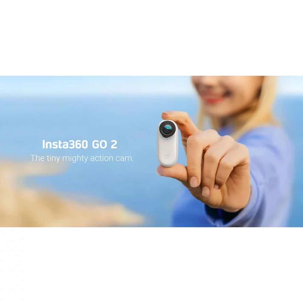 High Dynamic Range 2 Digital Camcorder, (HDR), White Screen, Insta360 GO 3K, LCD
