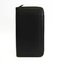 (Good) Zippy Organizer Wallet Utah Leather (bi-fold) M97026 Pre-Owned Basalt Men's Long