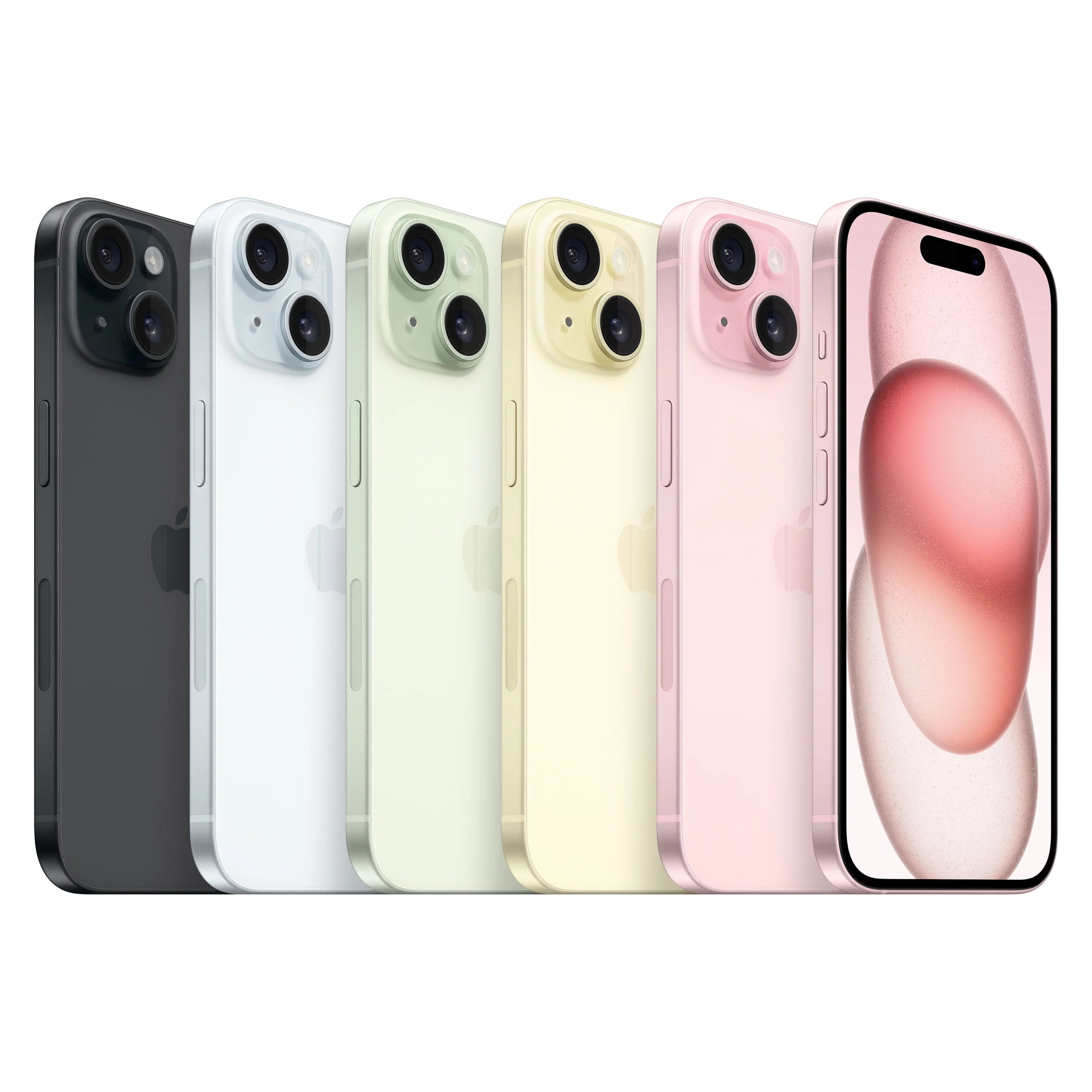 Smartphone 128GB, Straight Talk iPhone 15, Prepaid Pink -
