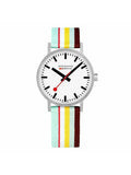 Swiss Watch Railways Ladies White Dial Mondain A660.30360.16SBK 30mm Steel