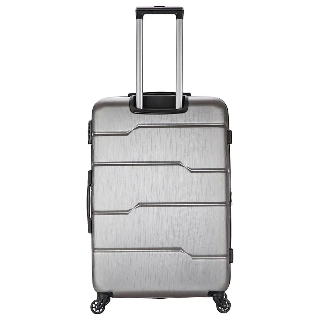 Spinner 4-Wheel (DKROD00L-COA) Large Plastic RODEZ DUKAP Luggage Silver