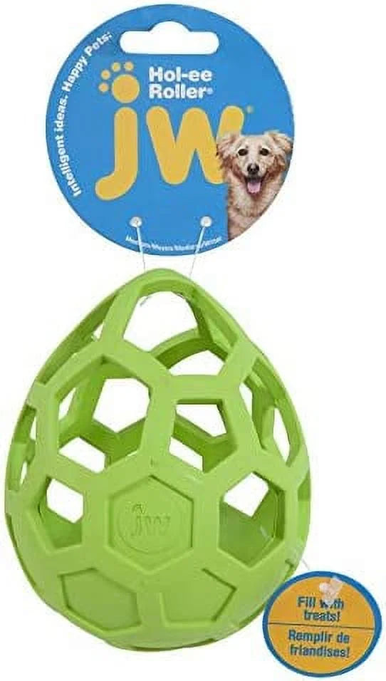 JW Roller Toy Puzzle Chew Pet Hol-ee Dog Wobbler