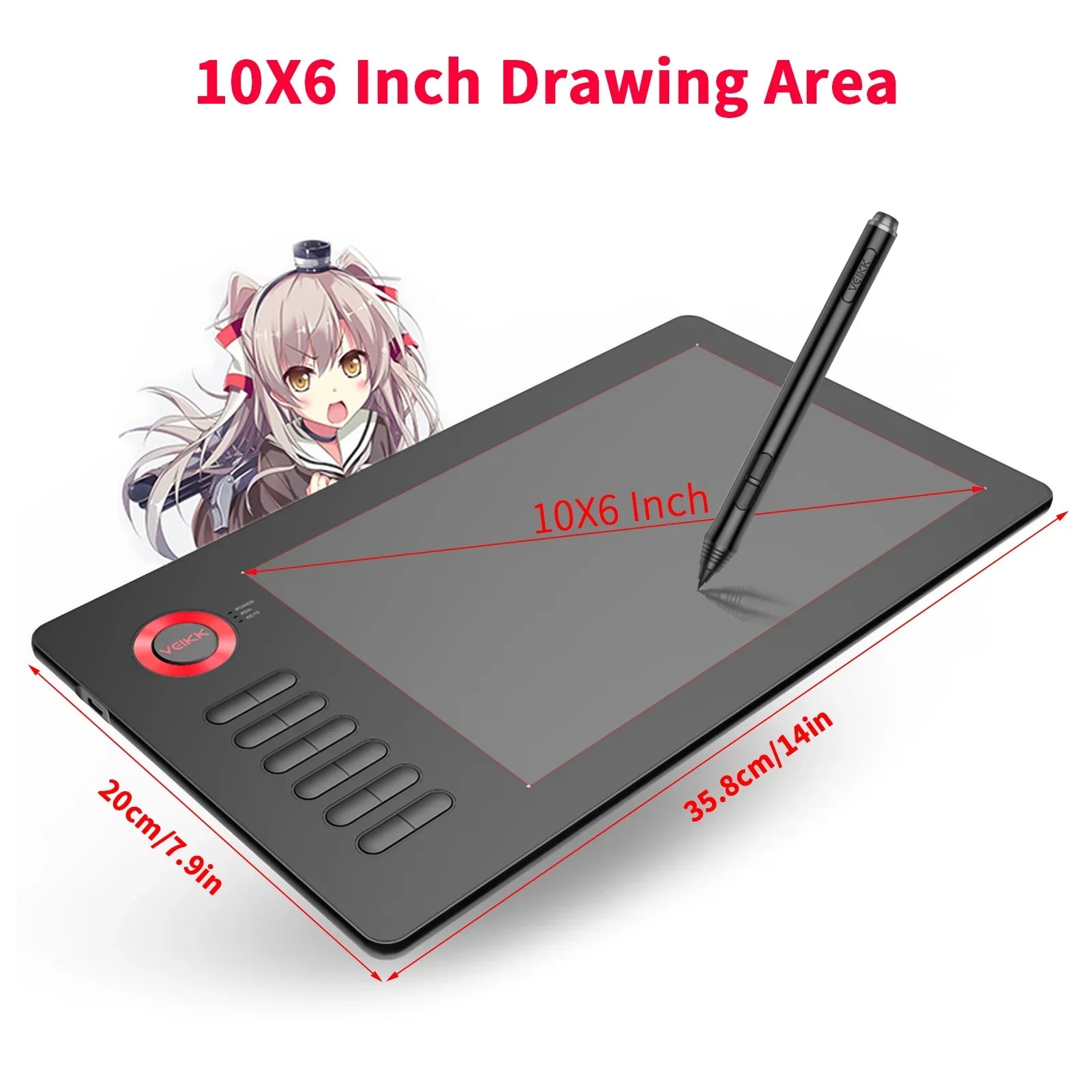 Battery-free Android Favors Tablet,A15 Men Women 5080lpi Tablet Laptop Pc 8192 Resolution 8192 12 5080lpi Sensitivity Party Party With Sensitivity Windows Battery-free Pen Tablet Props Pc