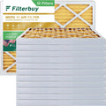 11 MERV Pleated Air Filters AC HVAC Furnace 16x20x2 Filterbuy (12-Pack)
