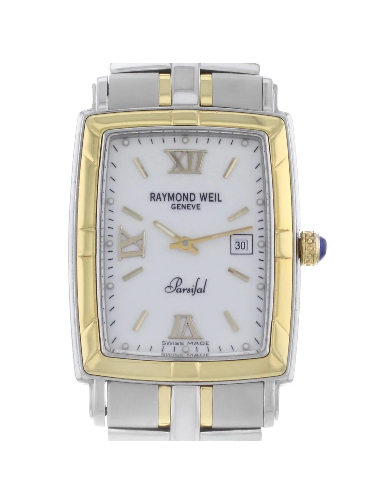 Gold Watch 9340-STG-00307 Men's Parsifal Quartz & Steel