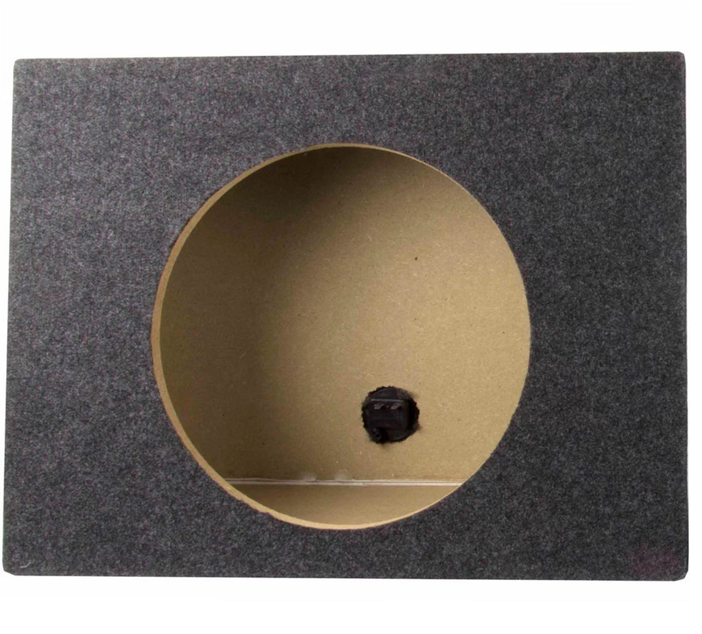 Pack) Car QTW10 QPower Box Sub Single Subwoofer 10" Audio Sealed Enclosures (2