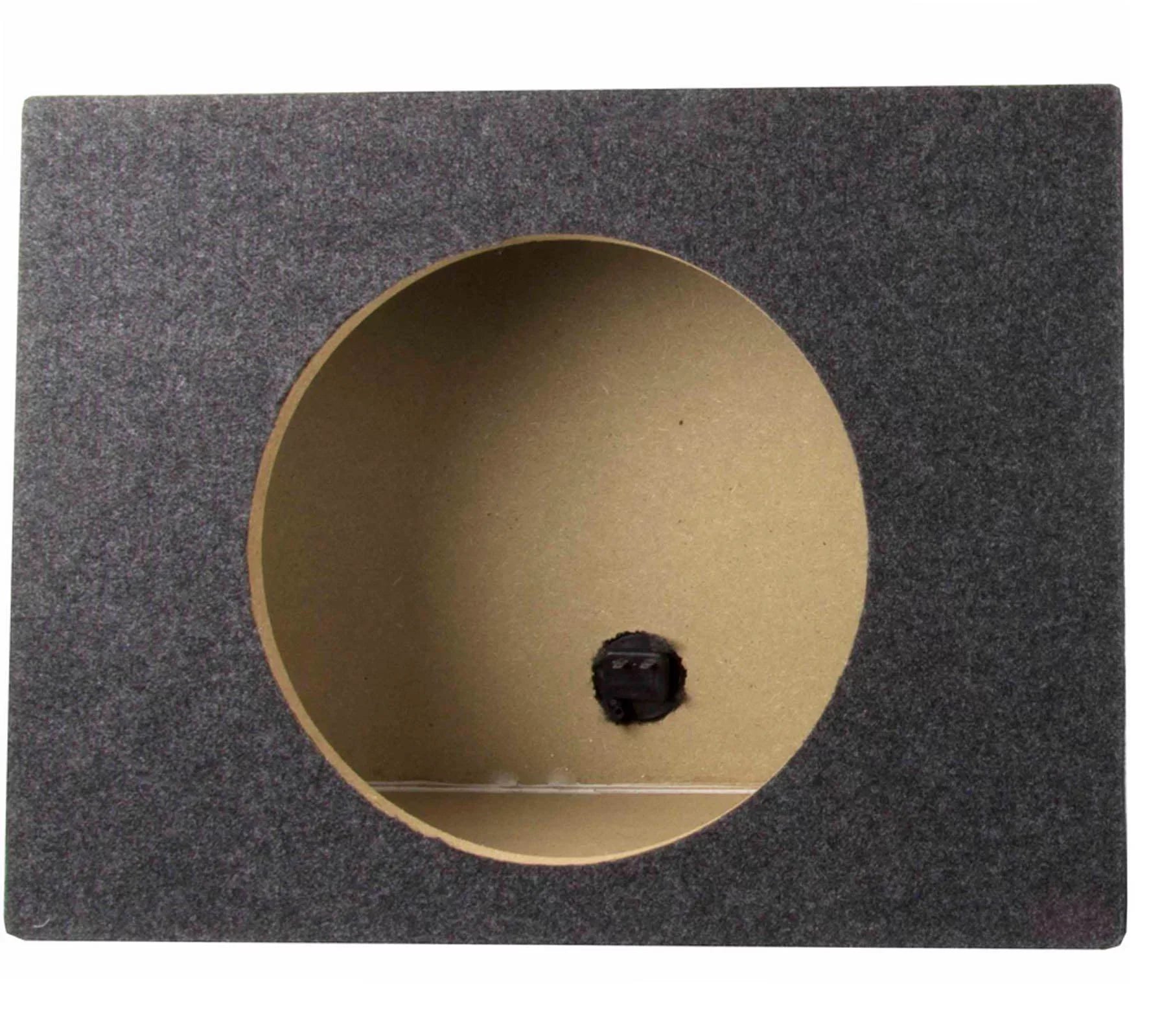 Pack) Car QTW10 QPower Box Sub Single Subwoofer 10" Audio Sealed Enclosures (2