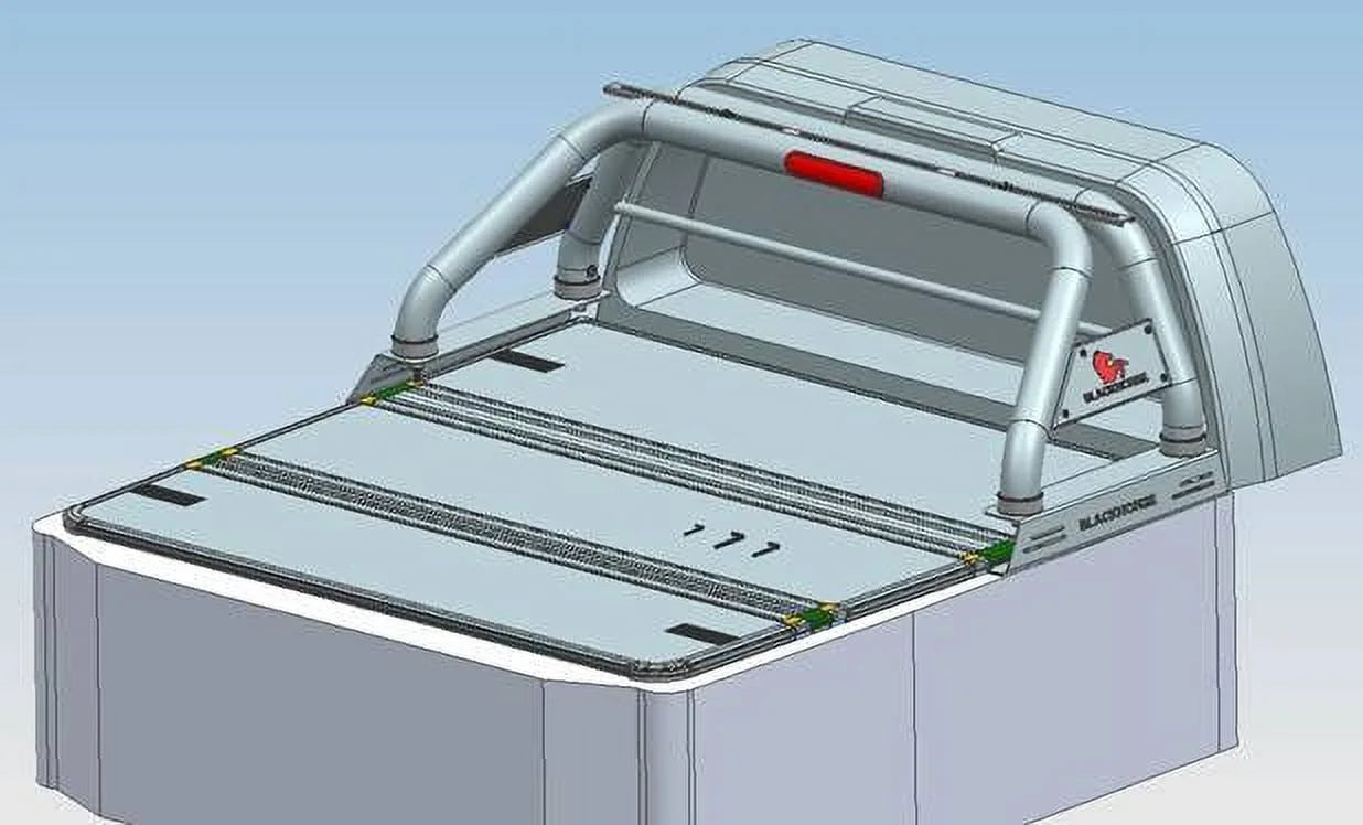 Offroad Horse Bed Steel Truck RBB22 Black Tubular Bar Powder Coated