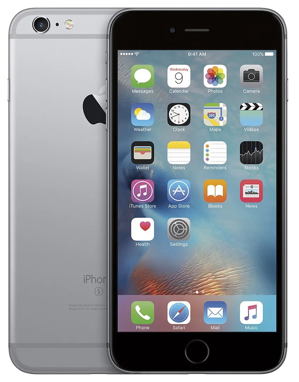 Gray Space Smartphone (Unlocked) - GSM 6S Plus 128GB Pre-Owned iPhone Certified