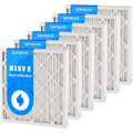 Air Pleated Made in Pack) 11.5X24.5X2 USA SpiroPure Filters - MERV 8 (6